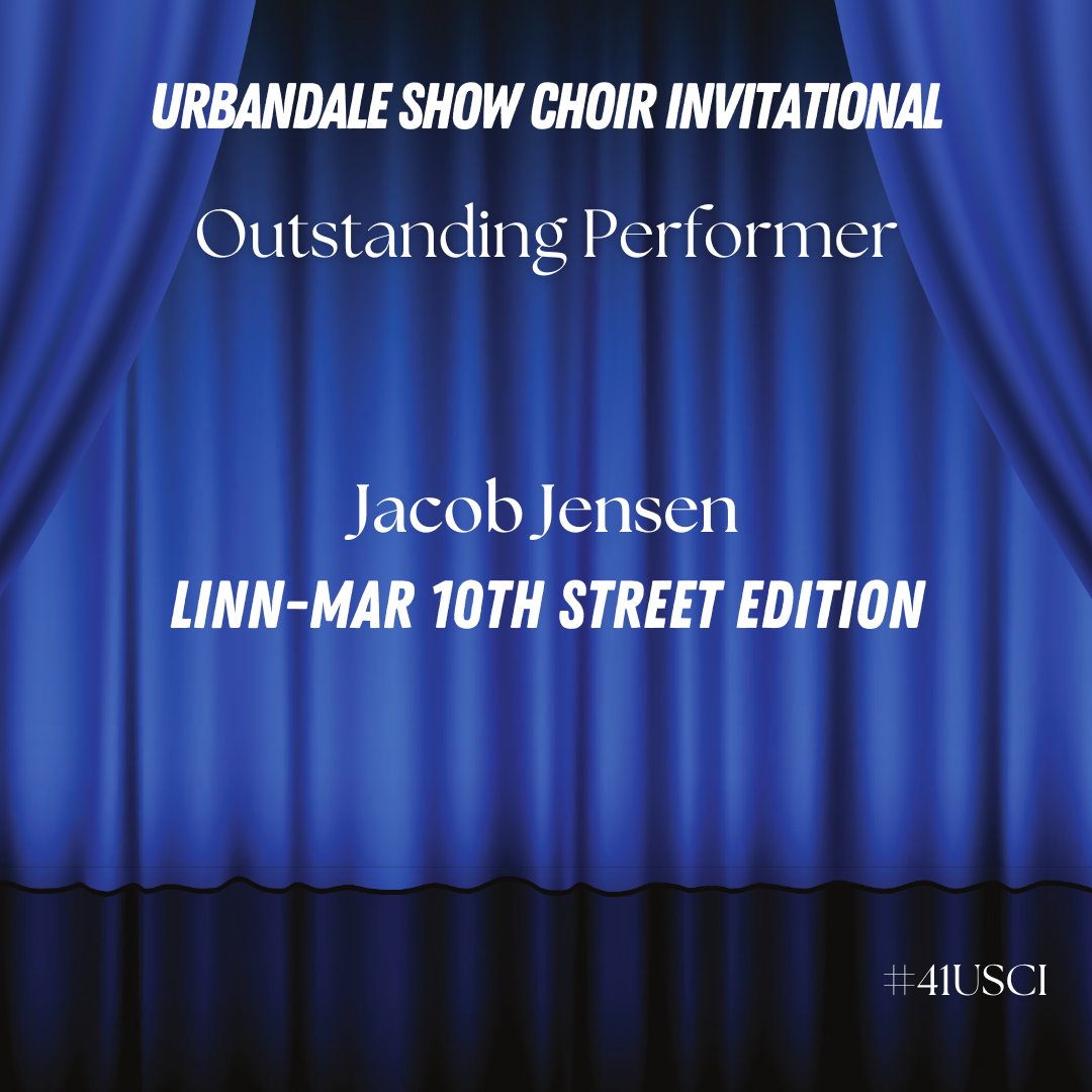 UrbShowChoir's tweet photo. #41USCI https://t.co/KVrSJ7LkEo