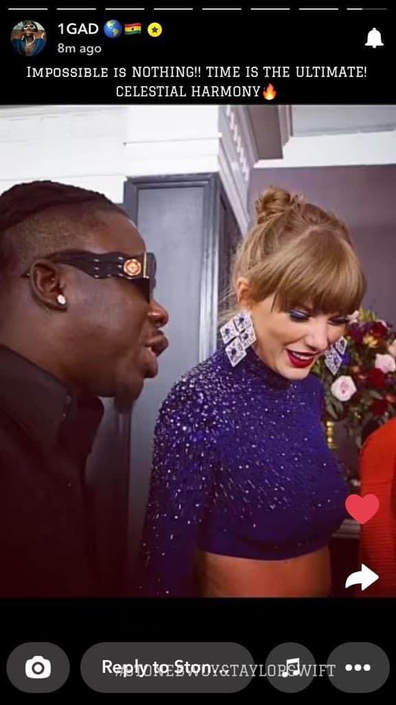 Dadaburniton's tweet image. Heat 💯 they can’t withstand it @stonebwoy X @taylorswift13. Nobe Paaah Paaah Paaah 
#20plenty 
#BelieveInAfrica 
#BelieveInStonebwoy