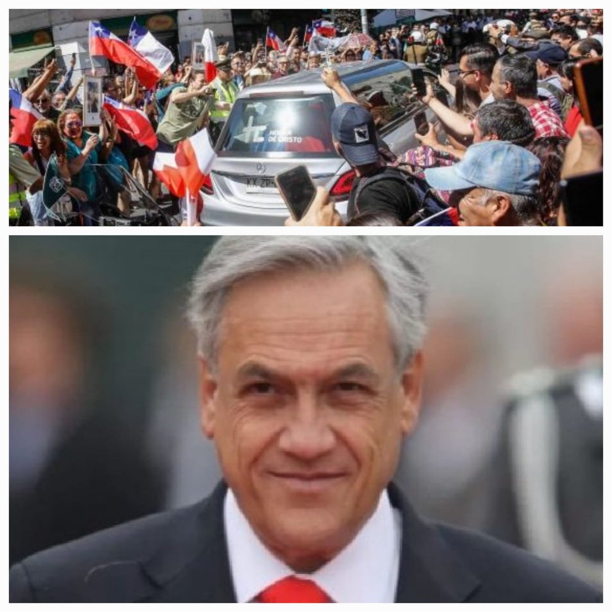charliehabla_'s tweet photo. En la despedida a Piñera es impresionante la  cantidad de semáforos no rotos, adoquines no sacados, bancas sin fuego,  vitrinas no apedradas, muros no rayados y las miles de personas yendo  ininterrumpidamente 2 días con banderas no negras no verdes no moradas.  Solo 🇨🇱
#Chile ❤️ https://t.co/VbOolgP58l