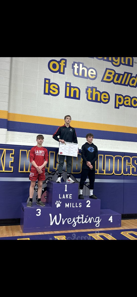 Congrats, Trace Huisman on your third place finish!!!