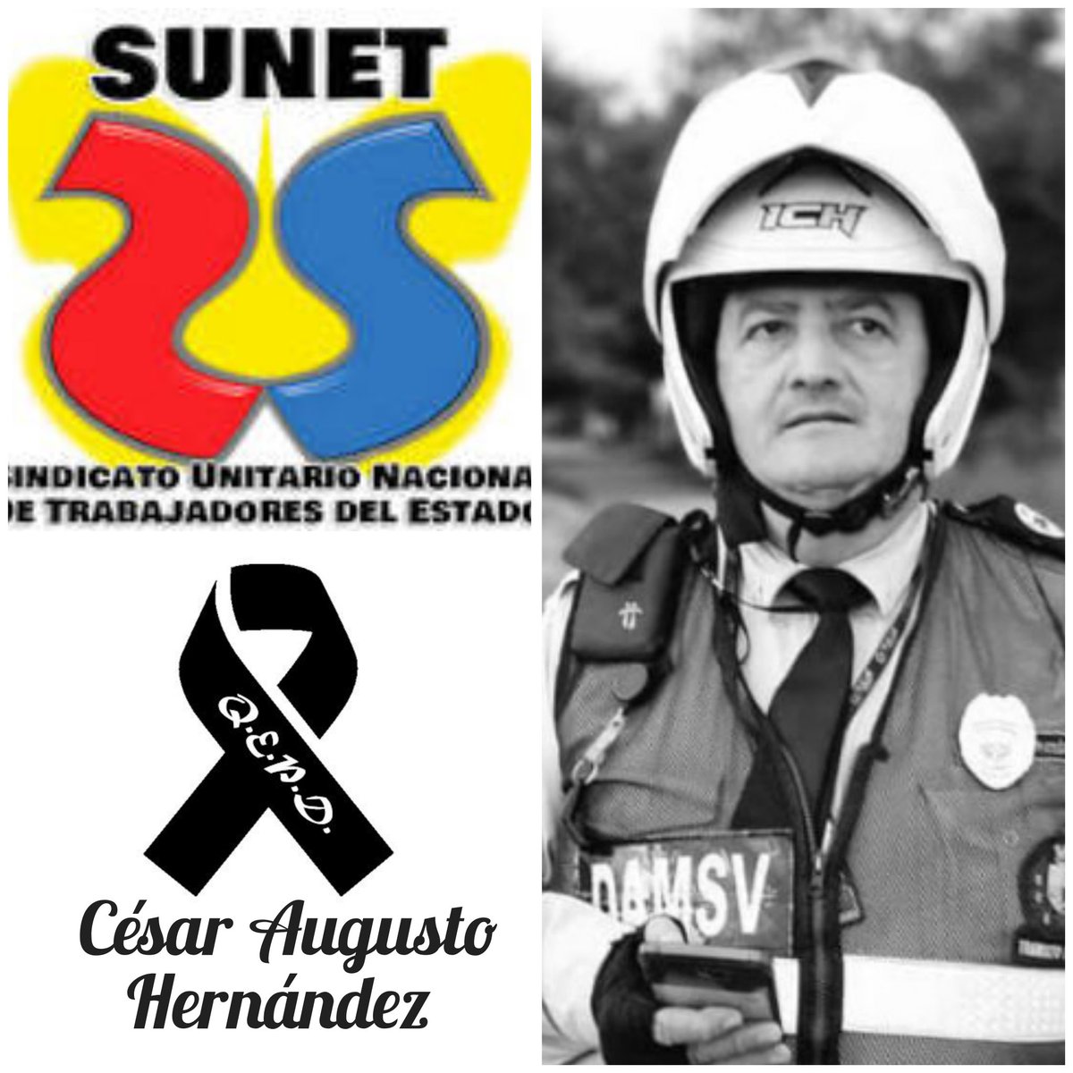 @SunetColOfc (@sunetcolofc) on Twitter photo <a href="/sunetcolofc/">@SunetColOfc</a> expresa nuestras sinceras condolencias a la familia, amigos y allegados de nuestro afiliado César Augusto Hernández (q.e p.d.) quien se convirtió en una víctima más, de la cruel violencia y delicada situación que se vive en <a href="/AlcaldiaDeTulua/">Alcaldía de Tuluá</a>. #NiUnaVictimaMas. 😞🙏🏻 <a href="/sunetcolofc/">@SunetColOfc</a> expresa nuestras sinceras condolencias a la familia, amigos y allegados de nuestro afiliado César Augusto Hernández (q.e p.d.) quien se convirtió en una víctima más, de la cruel violencia y delicada situación que se vive en <a href="/AlcaldiaDeTulua/">Alcaldía de Tuluá</a>. #NiUnaVictimaMas. 😞🙏🏻
