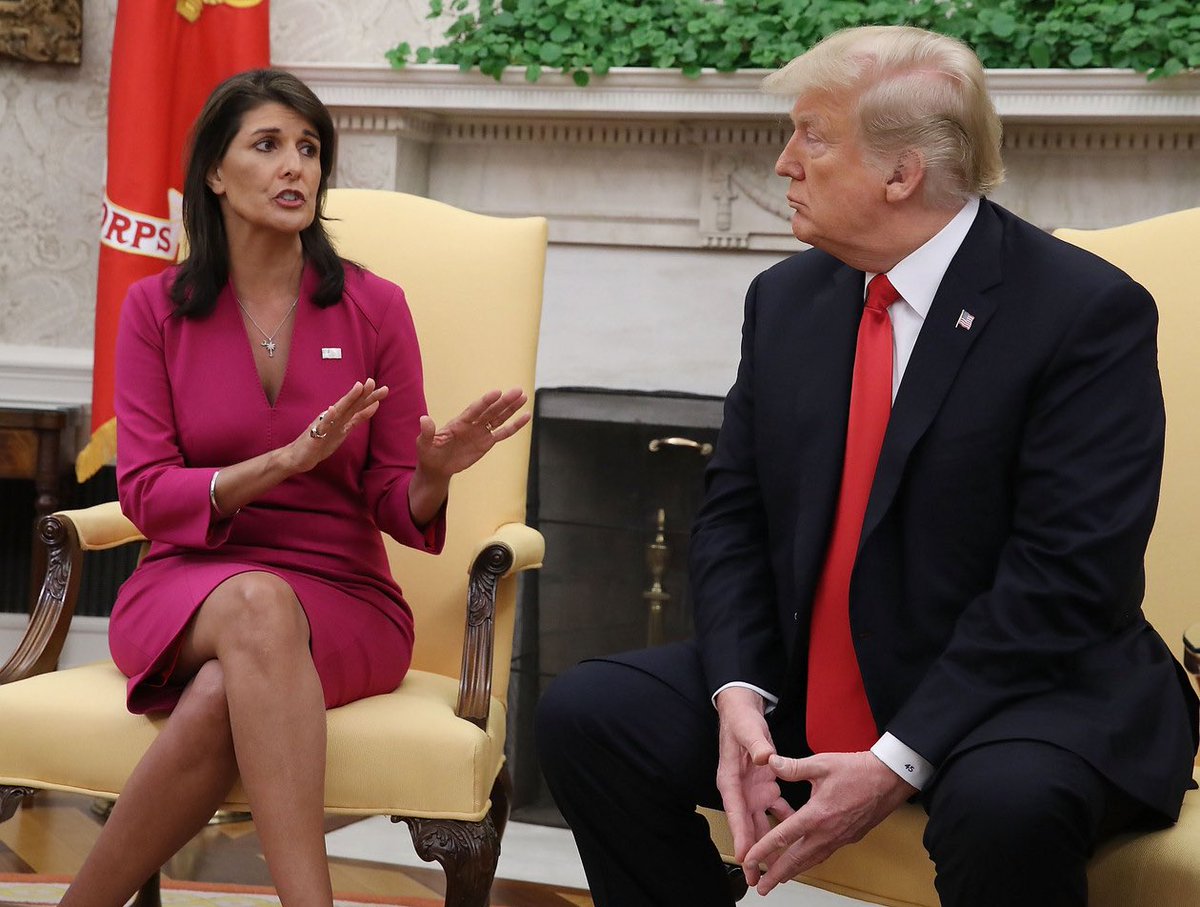 🚨BREAKING:

Nikki Haley fires back at Trump after he mocked her husband for not being with her on the campaign trail (”Where’s her husband? Oh, he’s away. What happened to her husband?”):

“Michael is deployed serving our country, something you know nothing about. Someone who