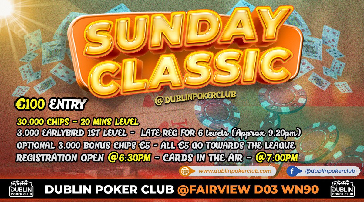 Dublin Poker Club tweet media