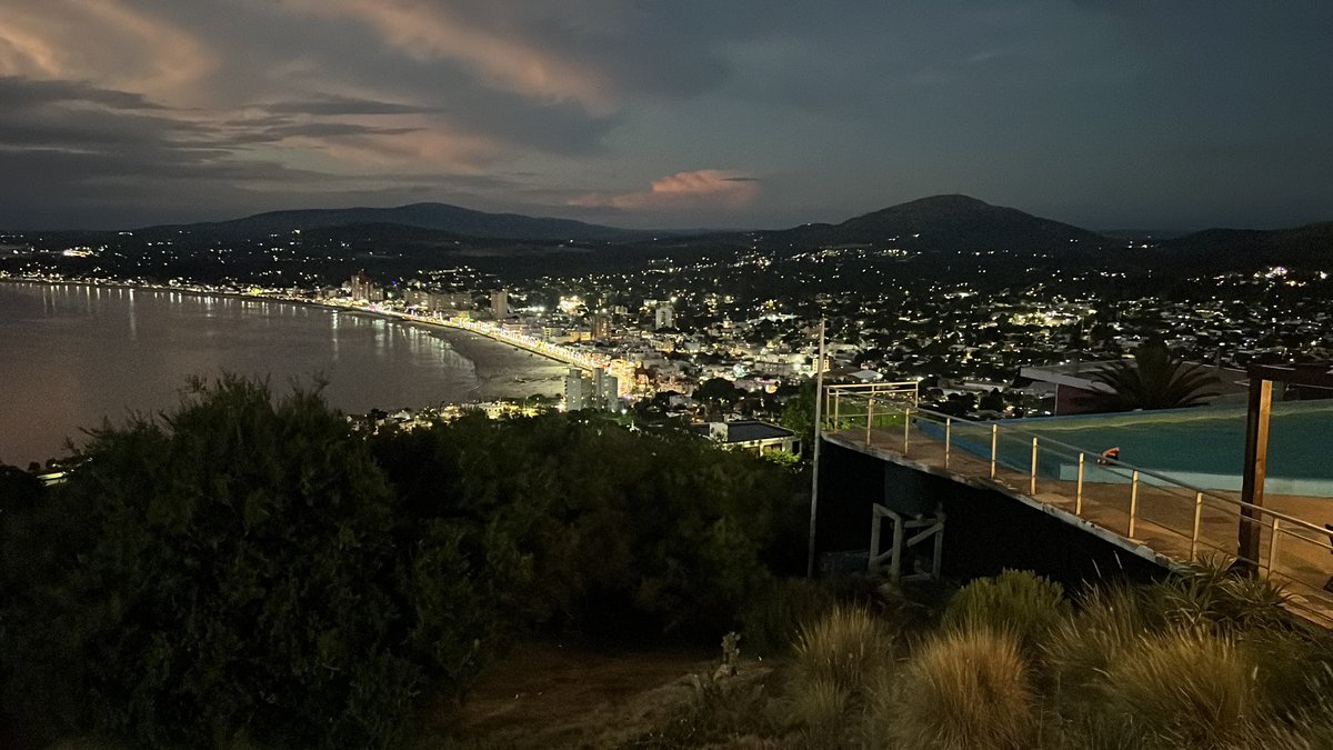 Atardecer en #Piriapolis