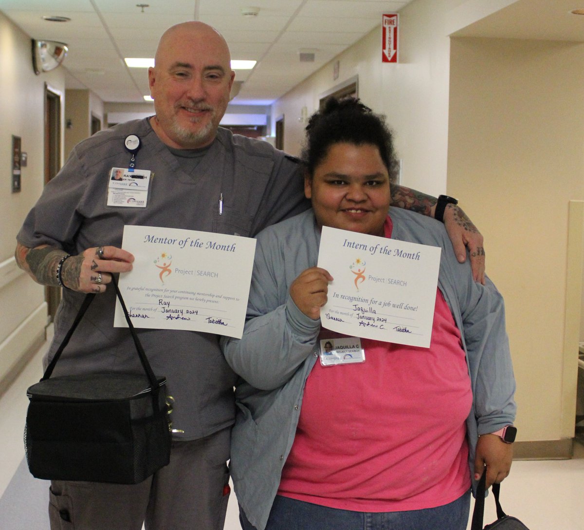 Parkwest Medical Ctr (@parkwest) on Twitter photo Last week Ray in ER was recognized by our Project SEARCH team as the mentor of the month for the amazing work he's done helping Jacquilla learn new skills. Jacquilla was recognized as intern of the month for her outstanding efforts. <a href="/KnoxSchools/">Knox County Schools</a> <a href="/ProjectSEARCHHQ/">Project SEARCH</a> Last week Ray in ER was recognized by our Project SEARCH team as the mentor of the month for the amazing work he's done helping Jacquilla learn new skills. Jacquilla was recognized as intern of the month for her outstanding efforts. <a href="/KnoxSchools/">Knox County Schools</a> <a href="/ProjectSEARCHHQ/">Project SEARCH</a>