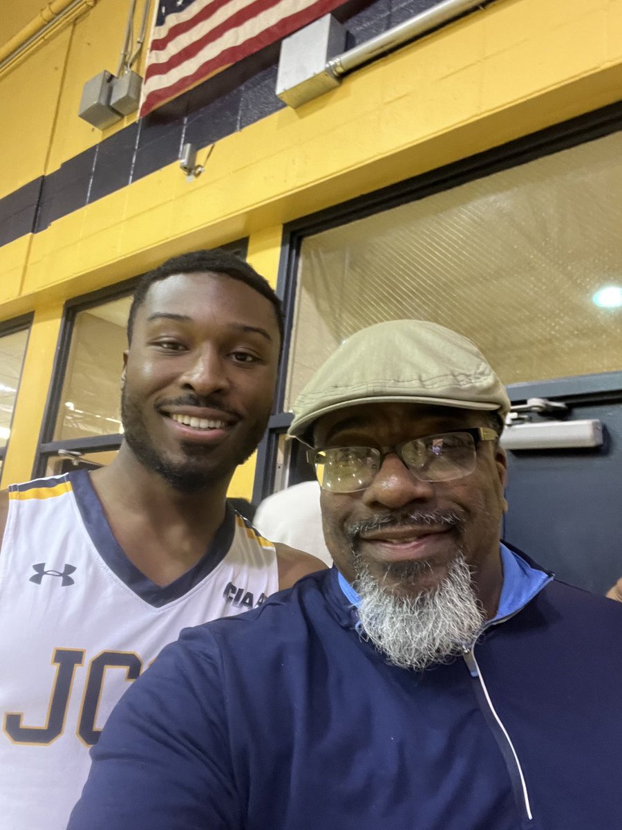huffstersports's tweet photo. Had to go check out village nephew and former Ridge View standout Javon Anderson as he and Johnson C. Smith got the W over St. Augustine tonight. Proud of this young man. #LLCrow https://t.co/u1BPhJ3Odf