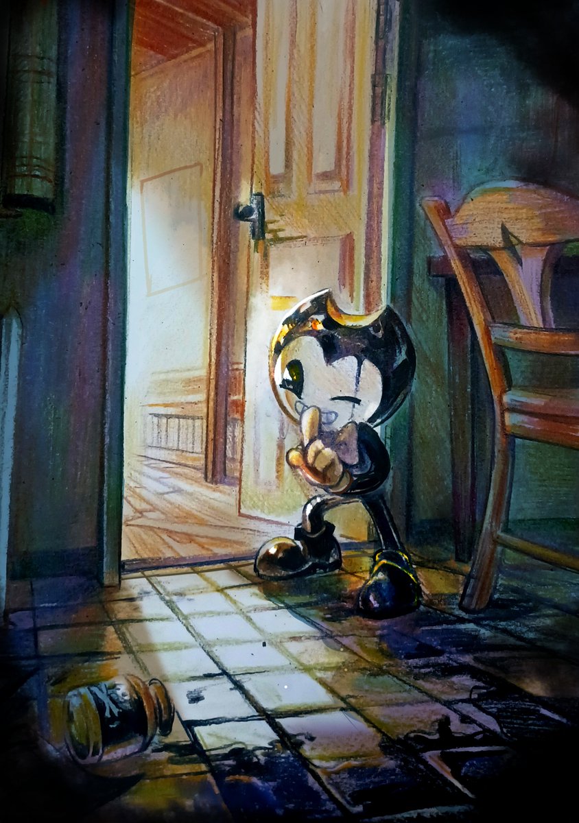 lunatic_pebble's tweet image. Happy Birthday little devil darlin' :) 

#BENDY #BATIM #Bendyversary