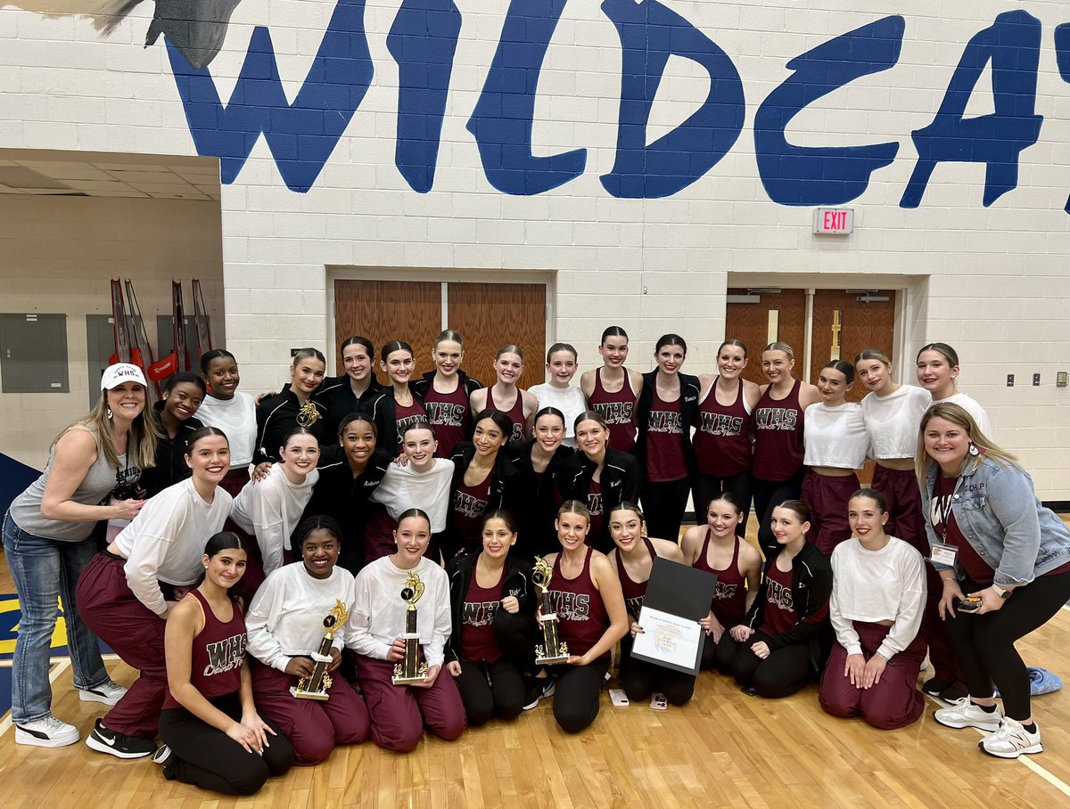 Last competition of season and a 1st place both JV and Varsity 👏🏆 Next up, NDA Nationals! 

Way to go Wakefield!♥️✨🖤

@WakefieldHS  
#allabouttheW