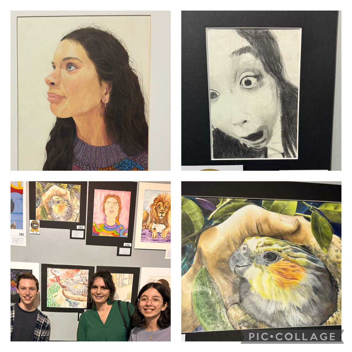 VisualArtHumble's tweet photo. 👏Giant CONGRATULATIONS to  @HumbleISD MS student artists, and their teachers, with winning artwork at the Bayou City Art Festival. Woohoo!!!! 5 of the top 30 from Humble ISD. 👏👏👏 @HumbleISD_CMS @HumbleISD_TMS @HumbleISD_RMS @HumbleISD_Arts https://t.co/EIaAzuhSoN