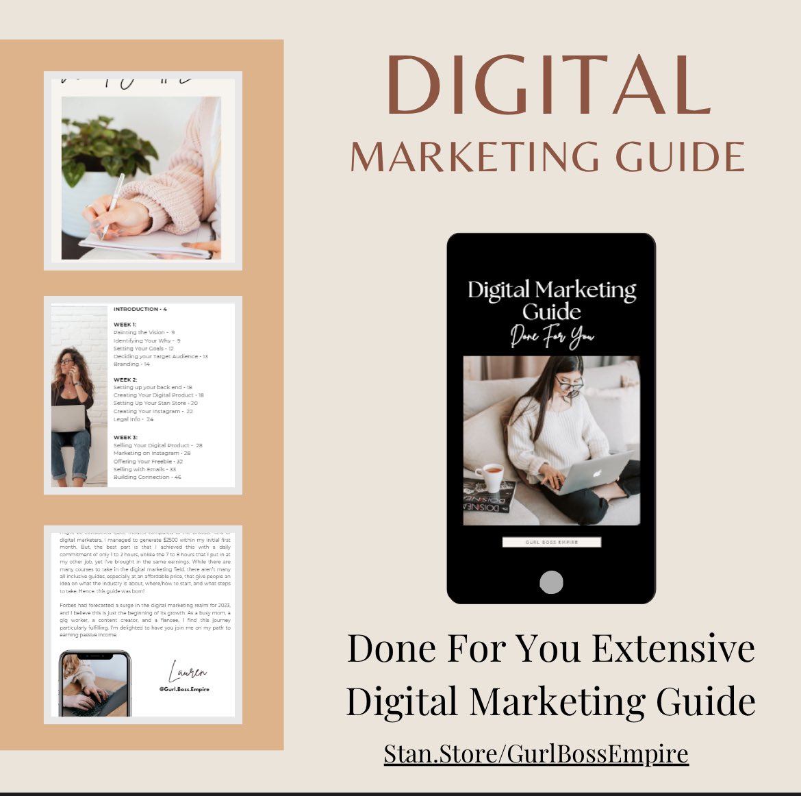 laurelizatech's tweet image. Get started with digital products. It’s one of the easiest and fastest ways to put some extra funds in your monthly budget. 

Stan.Store/GurlBossEmpire 

#remotework #workfromhome #cryptocrash  #DigitalAssets  #digitalplr