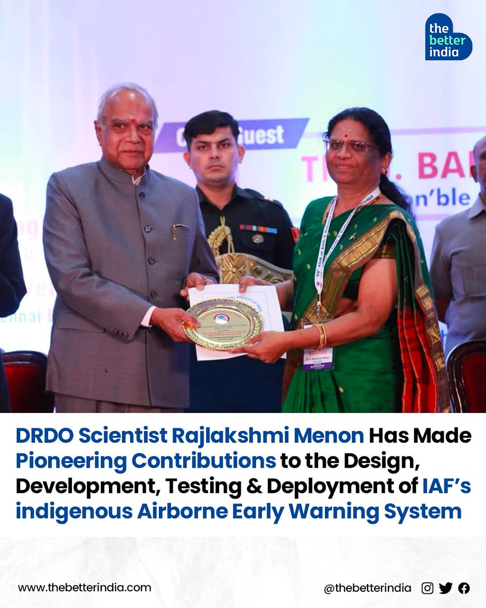 Rajlakshmi Menon, a proud graduate of the Indian Institute of Science (IISc), earned her MSc in Engineering in 1994 and her PhD in Aerospace Engineering in 2002.  

#AerospaceEngineering #DRDO #IndianAirForce #AlumniAward #IISc #womeninscience #InternationalDayOfWomenInScience