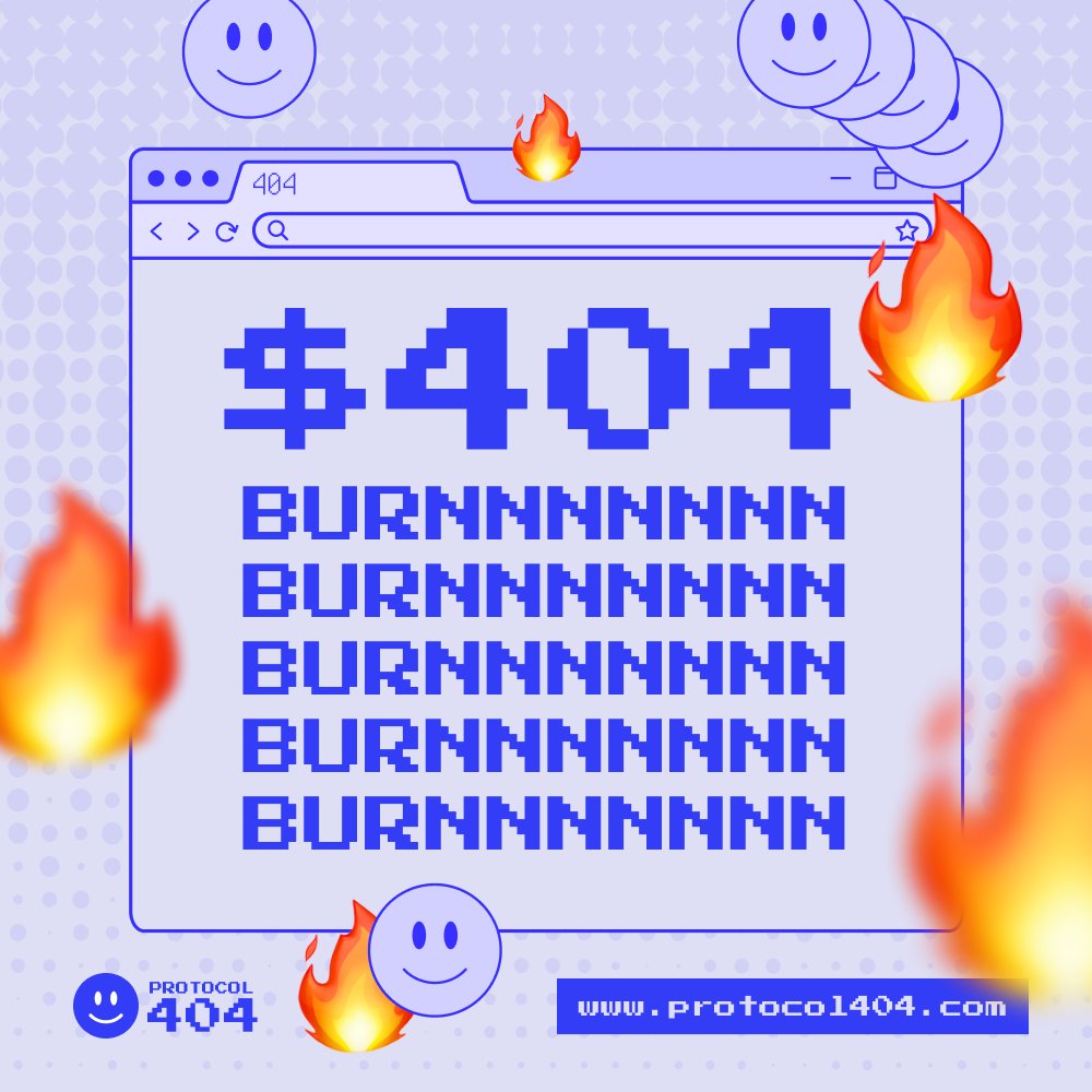 Protocol__404's tweet image. We keep our word #CryptoCommunity 🔥
WE JUST BURNED 10% OF SUPPLY = $30K OF $404  

solscan.io/tx/6786rQVw84A…

See you on the TOP🚀
