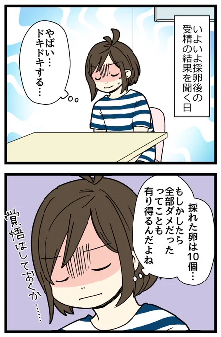 採卵後のたまごの結果を聞きに行った話 1/2 
