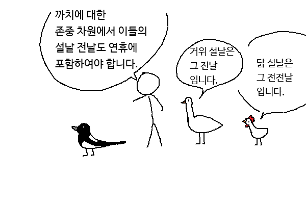 까치 까치 설날은 어저께고요 