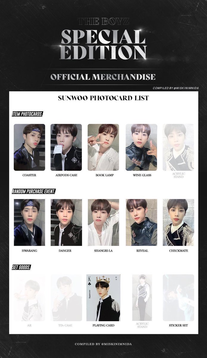 o_onpzz's tweet photo. THEBOYZ ドボ ドボイズ 더보이즈 トレカ MD 特典 交換

求 … ソヌ そぬ SUNWOO 

譲▷▶︎▷▶︎いいね欄

リプ、DMお待ちしております💌 https://t.co/CR3wAjKD7q