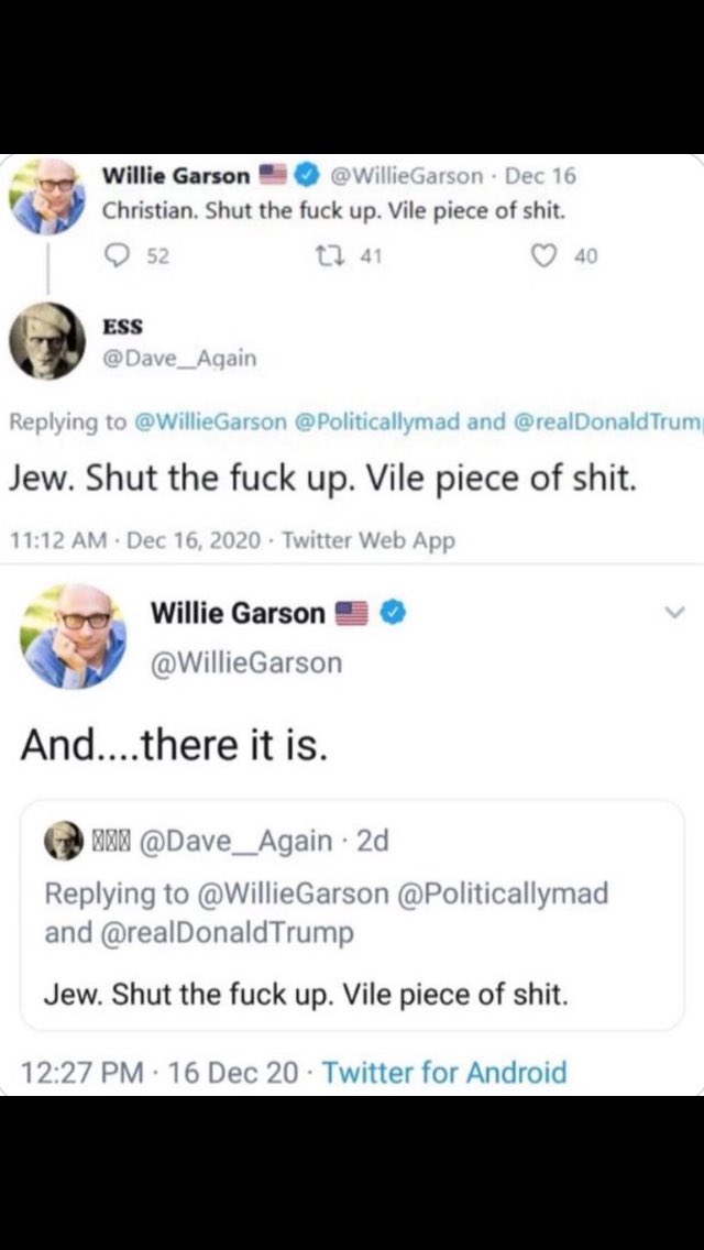 This still cracks me the fuck up because it explains the ADL’s very existence 😂 @WillieGarson