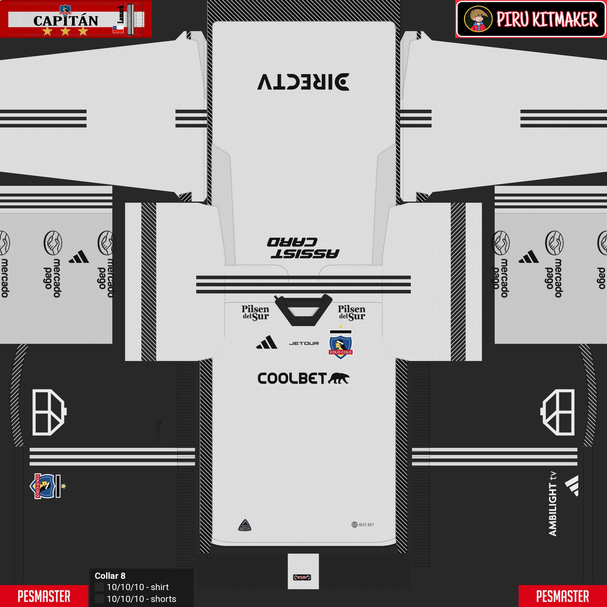 Equipacion dream league soccer 2019 colo colo hotsell