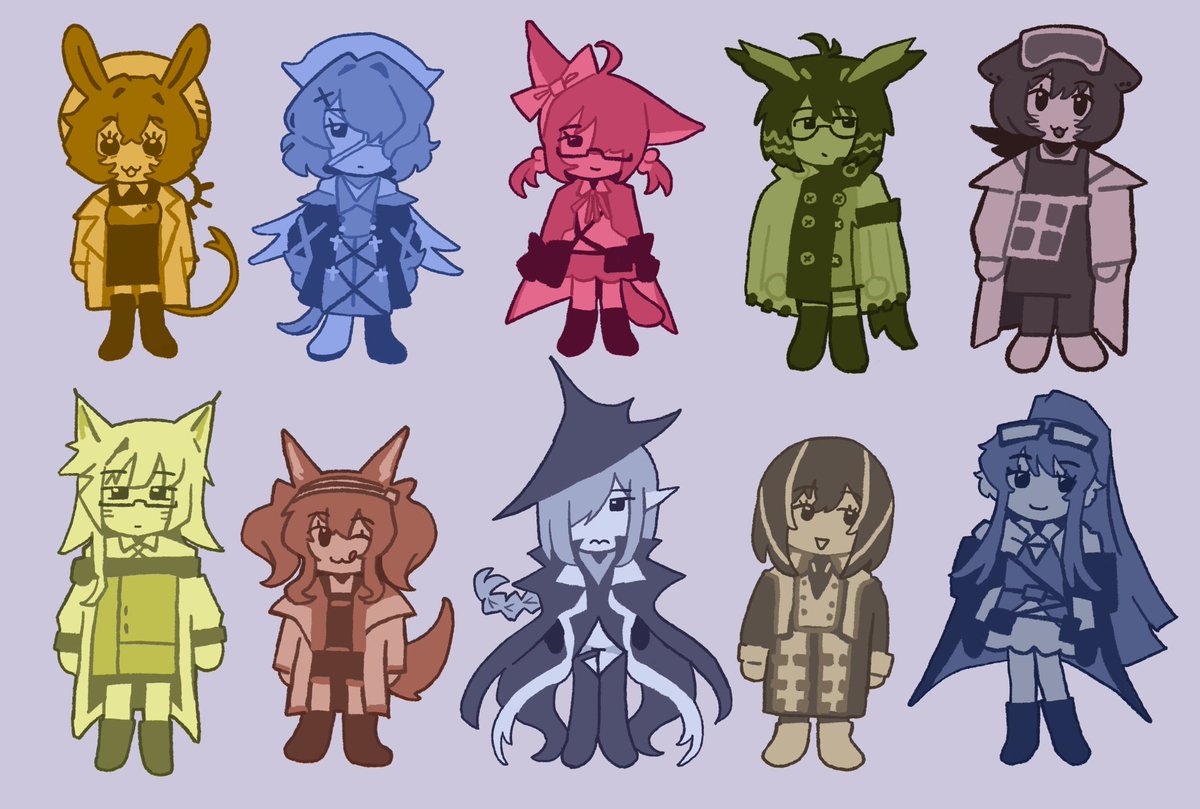 smeef0's tweet photo. I drew the characters I like
#アークナイツ   #arknights https://t.co/wv2aO576qn