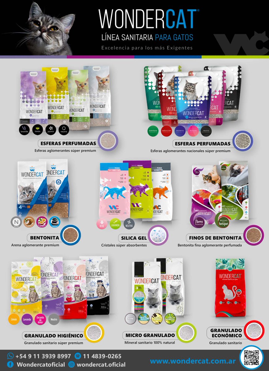 MundoMascota4's tweet photo. En Wondercat, se enfocan en mejorar la calidad de vida de tus gatitos. Conocé todos sus productos y brindale a tu mascota momentos de alegría. 

Revista Mundo Mascota
https://t.co/0uyWm0sJ0v https://t.co/YQ63RQzWN7