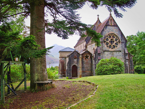 Ancient Church, The Highlands, Scotland #AncientChurch #TheHighlands #Scotland estherhampton.com