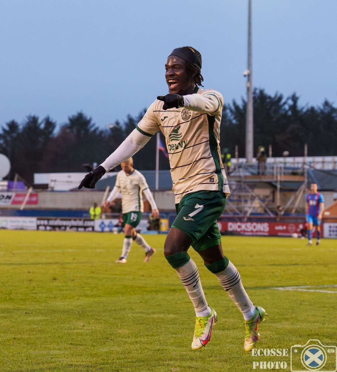 Finaly saw Hibs win through the lens. Very professional 3-1 win away to Inverness Caledonian Thistle