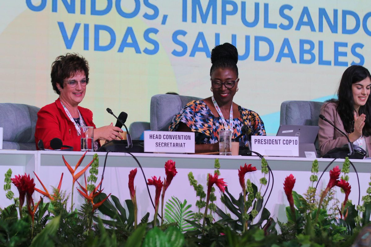 WHO FCTC (@fctcofficial) on Twitter photo We have taken an historic decision on Article 18 focused on the protection of the environment and the health of all people.- Dr <a href="/BlancoMarquizo/">Adriana Blanco Marquizo</a>
fctc.who.int/newsroom/speec… We have taken an historic decision on Article 18 focused on the protection of the environment and the health of all people.- Dr <a href="/BlancoMarquizo/">Adriana Blanco Marquizo</a>
fctc.who.int/newsroom/speec…