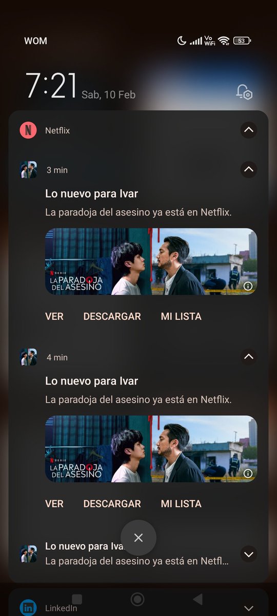 DonIvar2's tweet photo. @NetflixLAT Sí, Netflix, ya está bueno. Ya entendí, La Paradoja del Asesino está en su plataforma. https://t.co/Ty5jqn87dQ