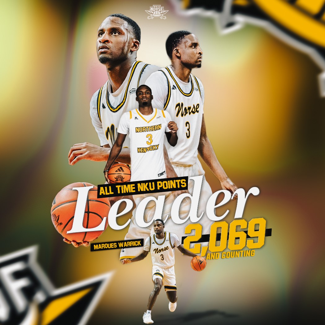 The 𝗤𝗨𝗘𝗦𝗜𝗗𝗘𝗡𝗧 🫡

<a href="/NKUNorse/">Northern Kentucky Athletics</a> | #NorseUp