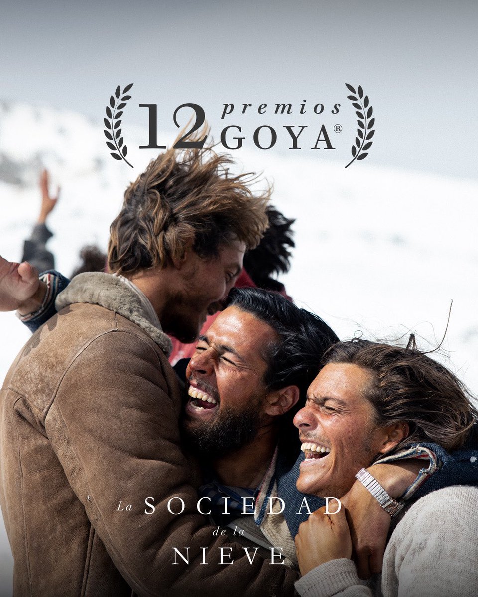 BRAVO #LaSociedadDeLaNieve #Goya2024