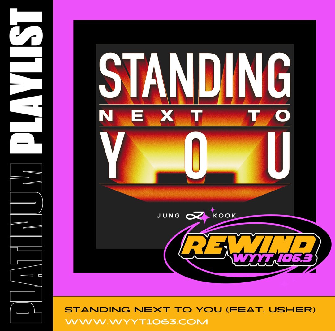 WYYT1063FM's tweet image. Today’s #MostRequested Hits 📈🔥
#Playlist By @1DJGridUSA

1. #Number_i #GOAT
2. #Jungkook @Usher #StandingNextToYou
3. @TravisJapan_CR #LevelUp
4. @NajaiiMusic_ #Anesthesia
5. @Flyanaboss @MissyElliott #YouWish

#NowPIaying 🔥 WYYT1063.com #Cleveland