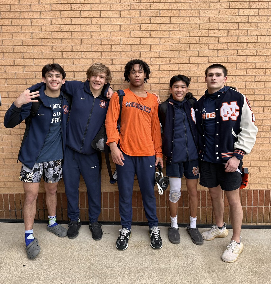 Gavin Tica, Ronan An, Michael Heyliger, Zach Afalla and James Roe headed to the GHSA state wrestling tournament!