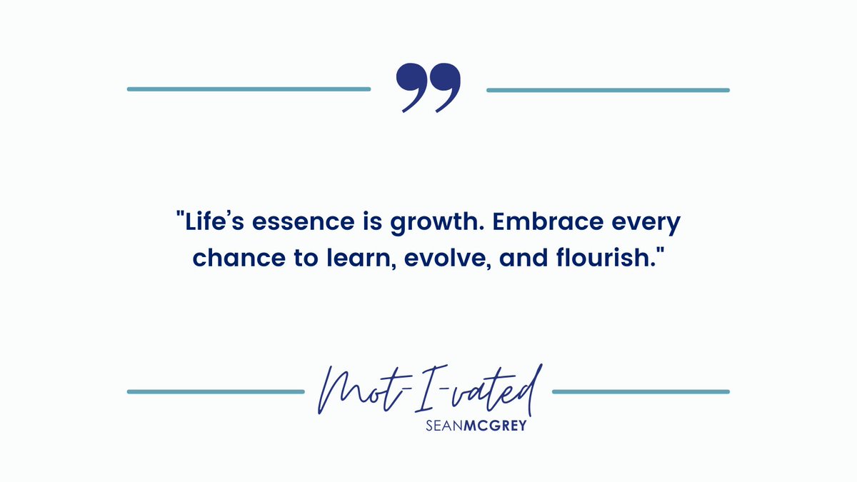 'Life’s essence is growth. Embrace every chance to learn, evolve, and flourish.'

#LifesGrowth #EmbraceLearning