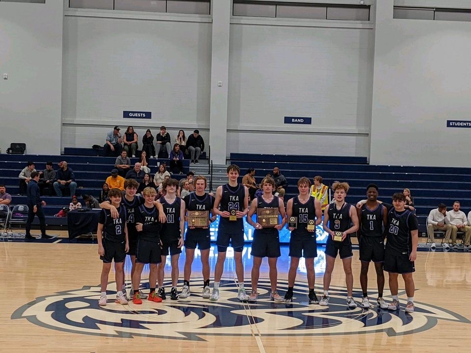 Sean Jones (@coachseanjones) on Twitter photo The back-to-back 2023-24 Divison II-A East District Champions.
You can say whatever you want about our program at <a href="/HoopAtTKA/">TKA Men's Basketball</a>, but you gotta call these guys CHAMPIONS. Beyond proud of our guys. We were 8-19 on Monday. Champions today.
TKA 55
Lakeway 49 The back-to-back 2023-24 Divison II-A East District Champions.
You can say whatever you want about our program at <a href="/HoopAtTKA/">TKA Men's Basketball</a>, but you gotta call these guys CHAMPIONS. Beyond proud of our guys. We were 8-19 on Monday. Champions today.
TKA 55
Lakeway 49