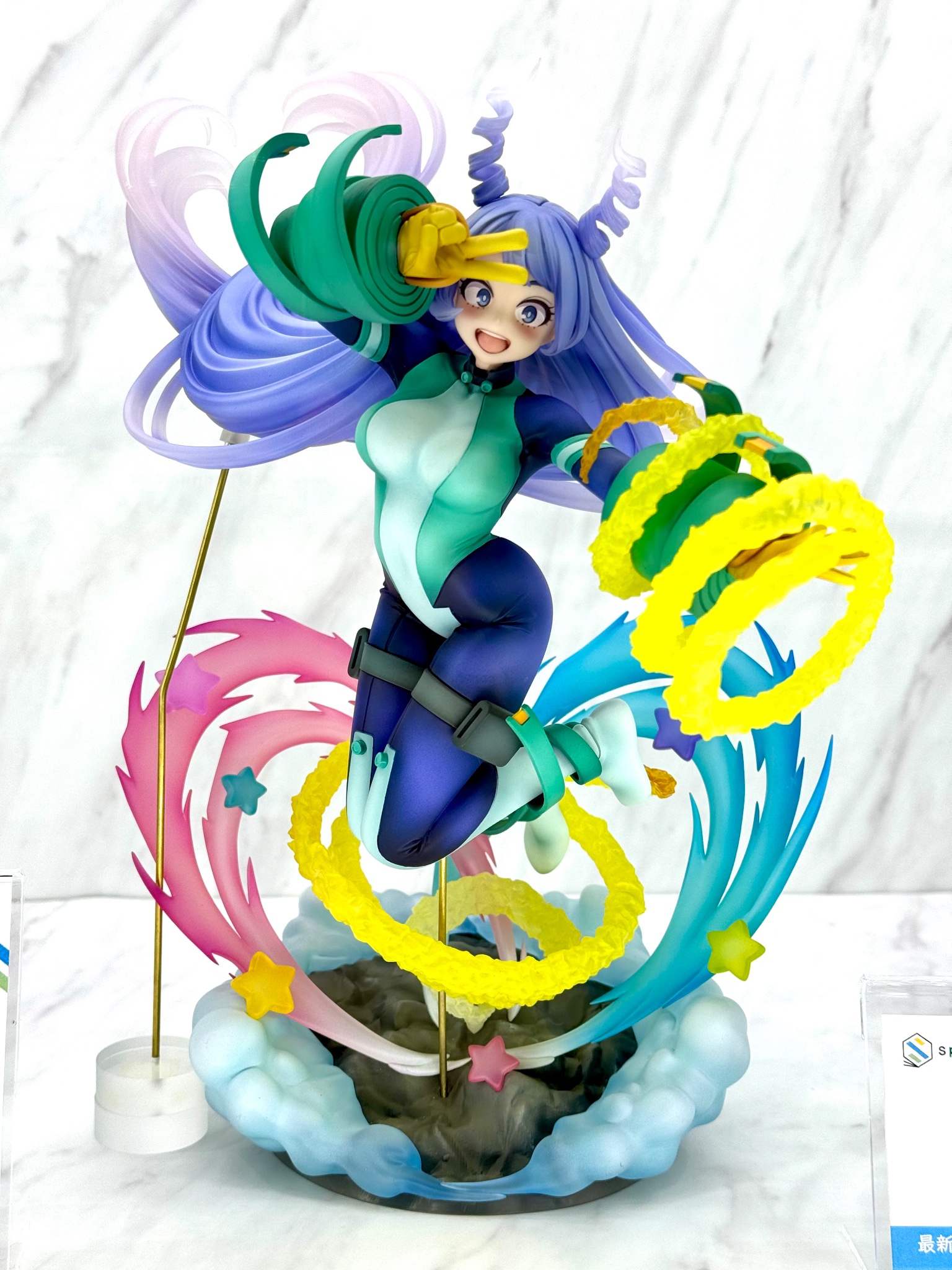 ジャンフェス　2024 ヒロアカ　ねじれ　色紙 僕のヒーローアカデミア ジャンフェス2024 複製ミニ色紙 ねじれ