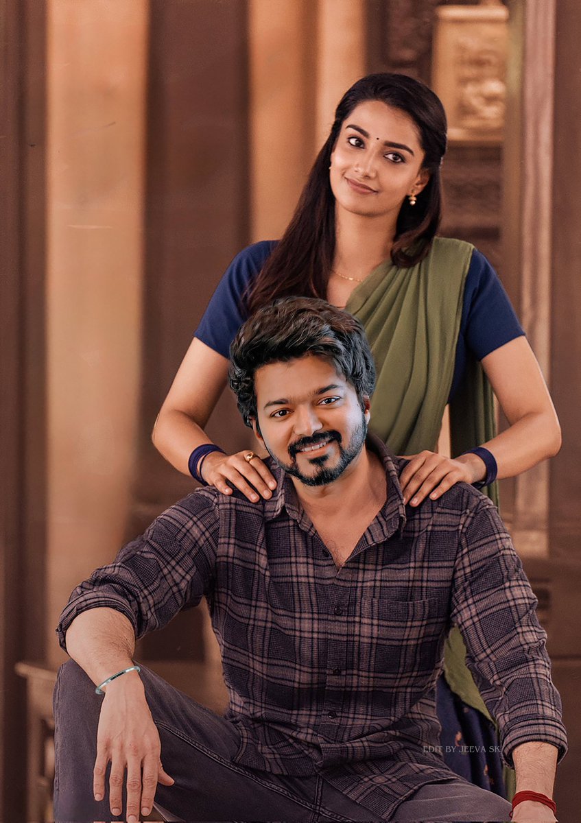 Thalapathy Vijay & MeenakshiChaudhary Poster 2024
 Edit by Jeeva sk 
#TheGreastestOfAllTime #Thalapathy #VijayTVK #ags25 #MeenakshiChaudhary #ThalapathyVijay𓃵

@actorvijay @vp_offl @Ags_production @agscinemas @meenaakshitrend @Meenakshiioffl @archanakalpathi @Premgiamaren