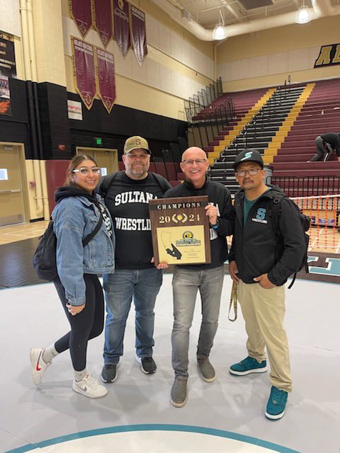 So proud of our Girls Wrestling Team and coaches on winning the CIF Championship!!! #tealpride #onceasultanalwaysasultan