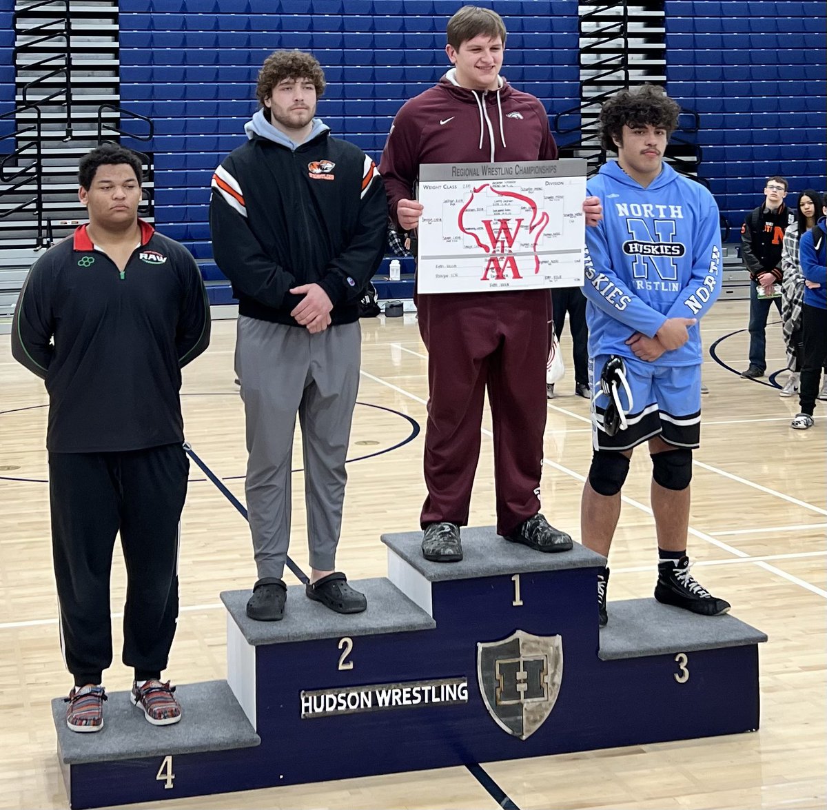 Our dogs scrapped today at WIAA Regional 1A where we finished with 11 place-winners and 3 sectional qualifiers! 
🥉 Noah Penigar 285 🎟️Sectional Qualifier
4th-Jonah Berg 132 🎟️Sectional Qualifier
4th-Taylor Frederick 175 🎟️Sectional Qualifier