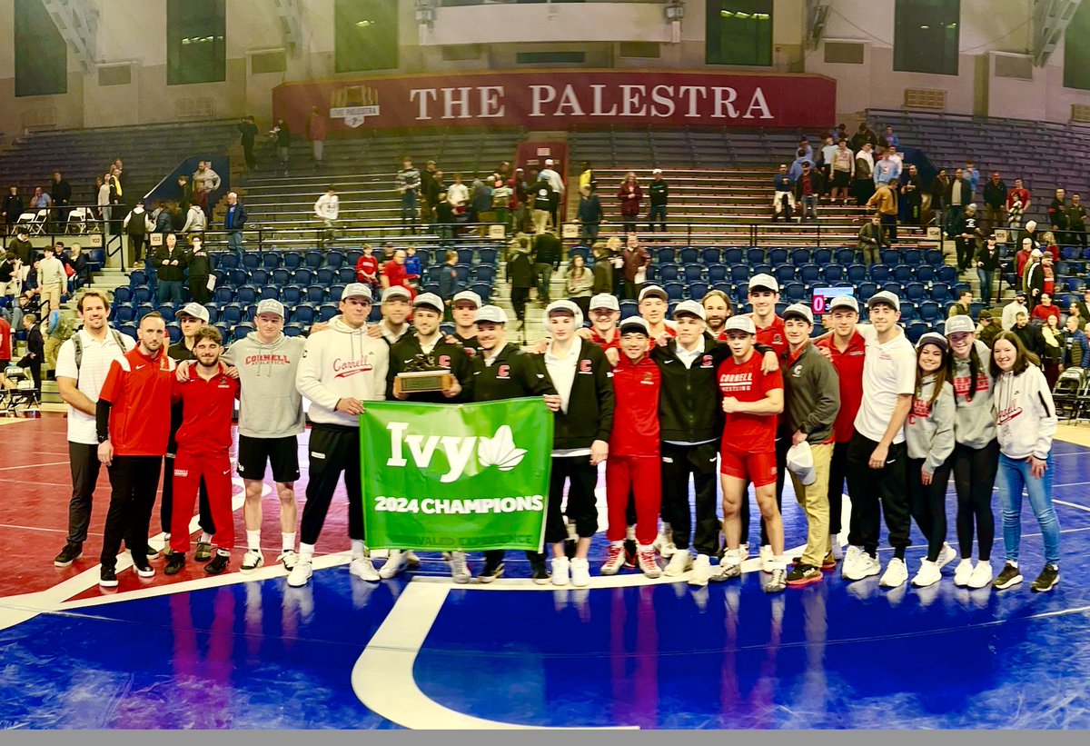 IVY CHAMPS (AGAIN!) #familynotfactory #gobigred #yellcornell