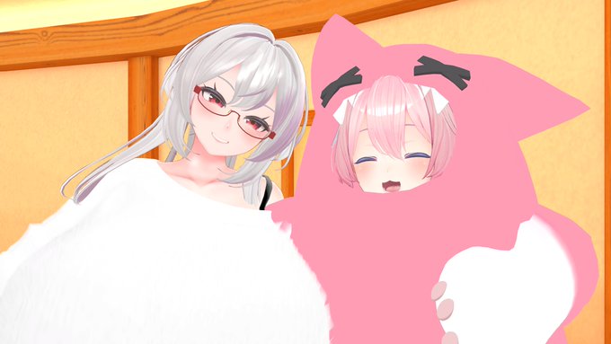 アクトさんとツーショット撫で撫で!📷 