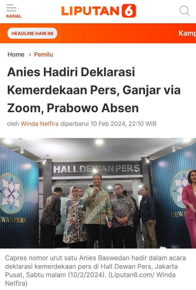 Deklarasi Kemerdekaan Pers