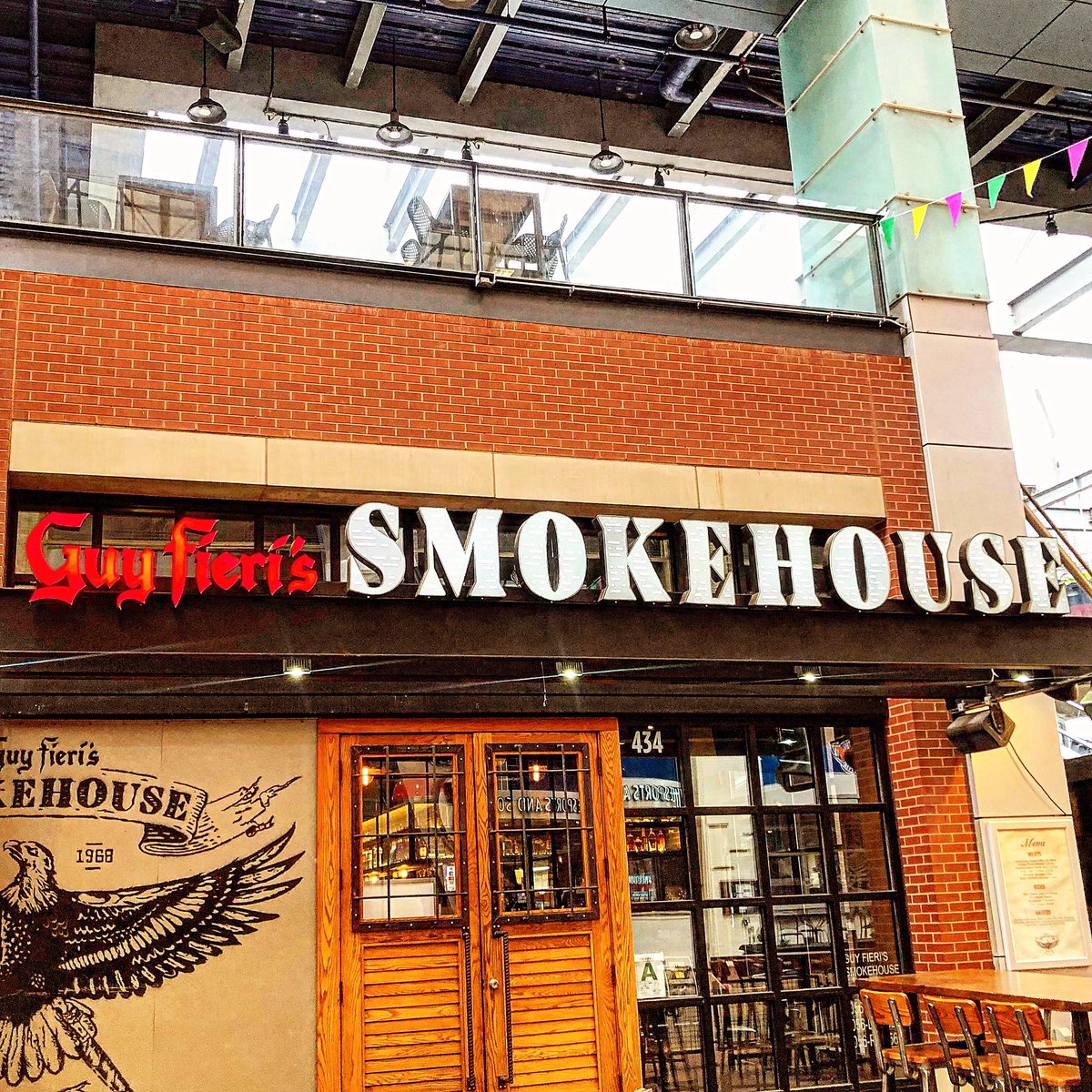 Wonderful Backyard Barbecue Stop… #travel #foodnetwork #guyfieri #smokehouse #kentucky #travelblogger #food #dinersdriveinsanddives #barbecue #foodie #fourthstreetlive #downtownlouisville #louisville