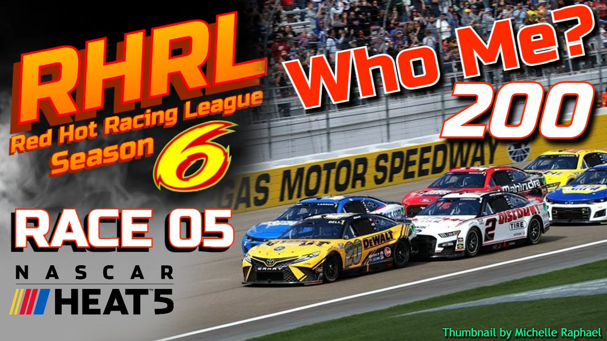 What happens in Vegas stays in Vegas 🎲. Will we see a 5th different winner to start the season? The RHRL Cup Series head to @LVMotorSpeedway tonight at 10:30 est! Where to watch 👀 ⬇️⬇️⬇️⬇️⬇️⬇️⬇️⬇️ twitch.tv/RegularShow48