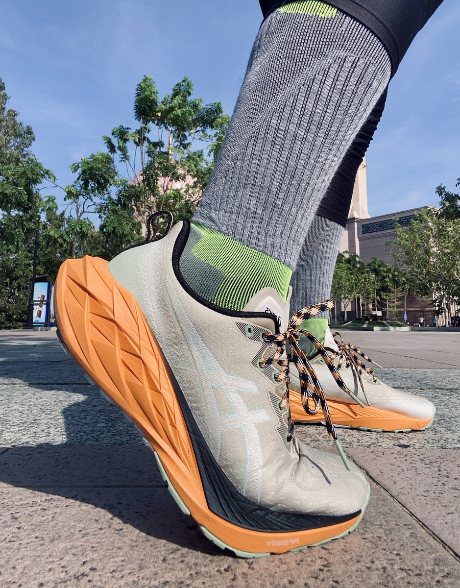 aimanitqan's tweet image. Today officially launch and break my pb with #AsicsNovablast4TR #GengSubuhMacamJumaat #Sub2:50