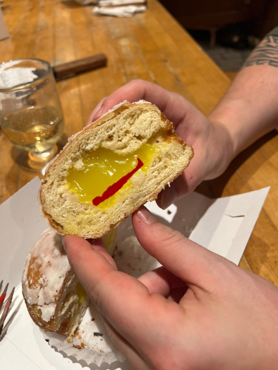 awhitecarrot's tweet photo. Opening a pastry and finding Saddam Hussein. https://t.co/lsvAESGsgg