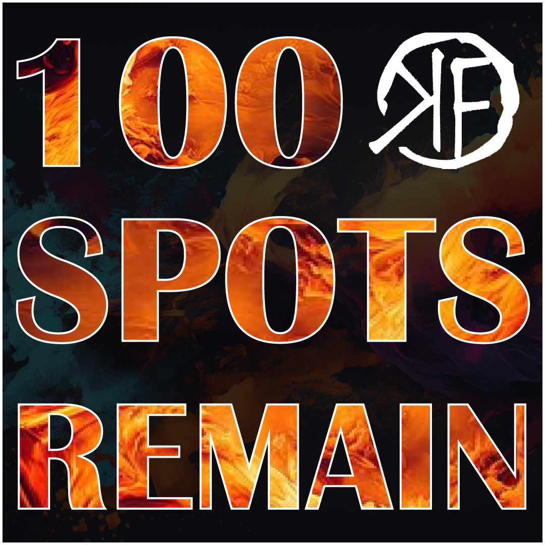 KinkFest 2024 = 100 Registrations Remain. After that, we'll be sold out. You cannot buy a registration from other people.