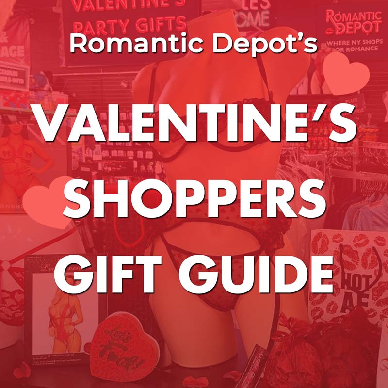 It's Valentine's Day weekend, remember Romantic Depot is open late so visit us today, tomorrow, or all the way up to Valentines Day at a Romantic Depot NYC area sex shop for the best adult couples toys, lingerie, and spicy gift ideas for your partner. romanticdepot.com/author/cklimas… Top…
