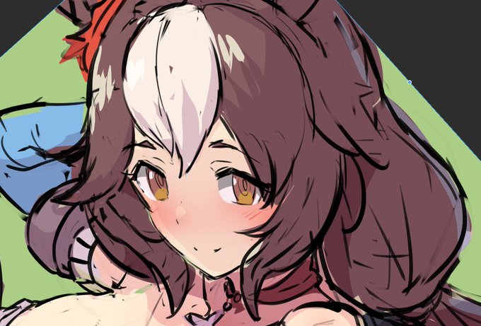 ゼファー絵もカラーラフ進めてました。 