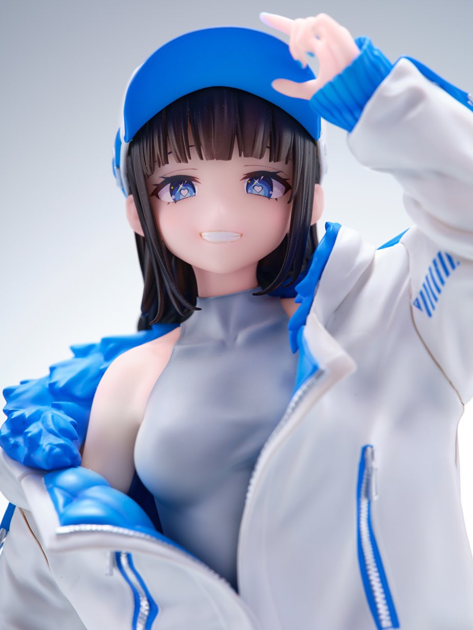 マンタイン フィギュア 青と白 ドールズフロントライン Zas M21 ホワイトクイーン Ver