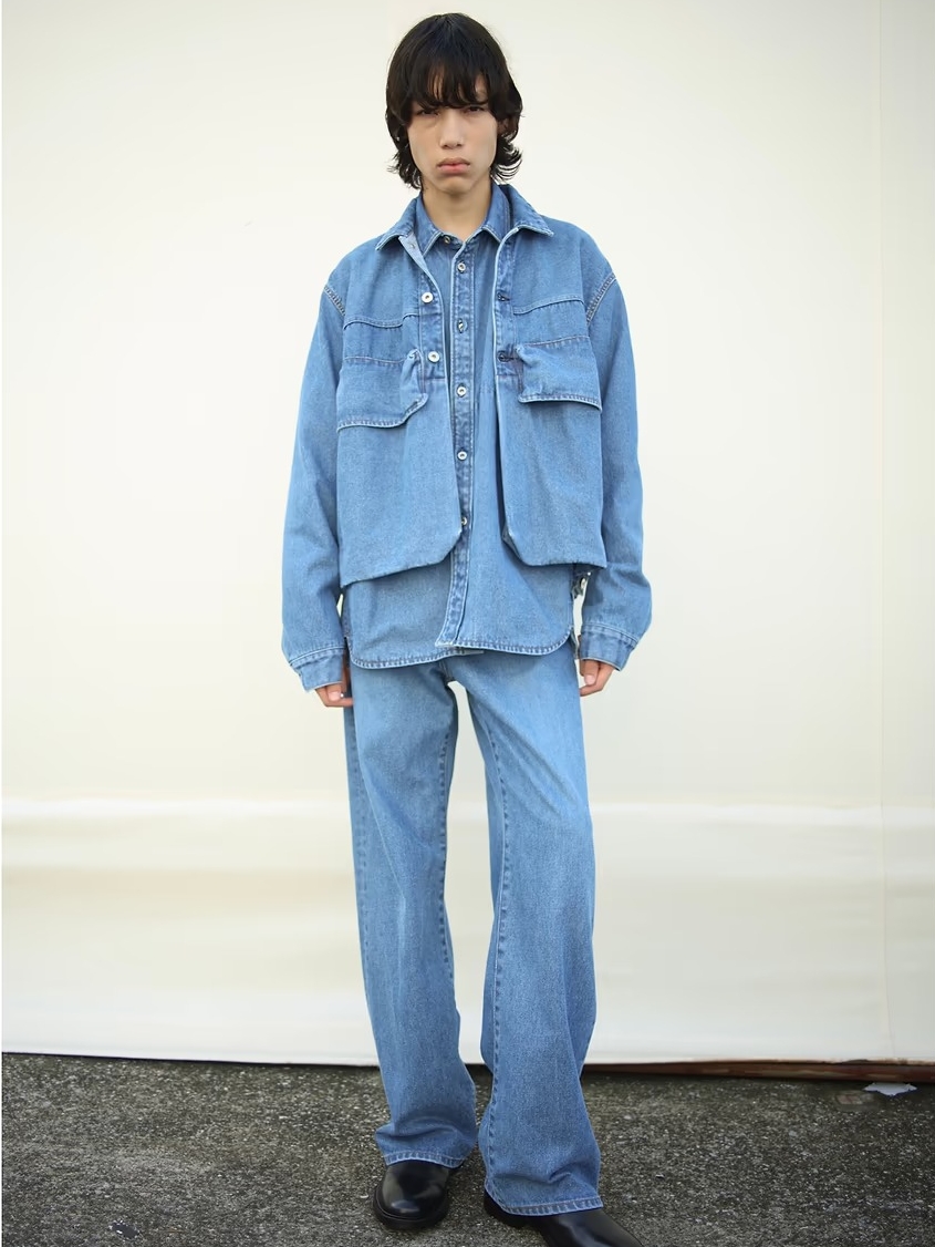 【F】Toironier デニム セットアップ ブルー NTN セットアップ F/STORE على X: 