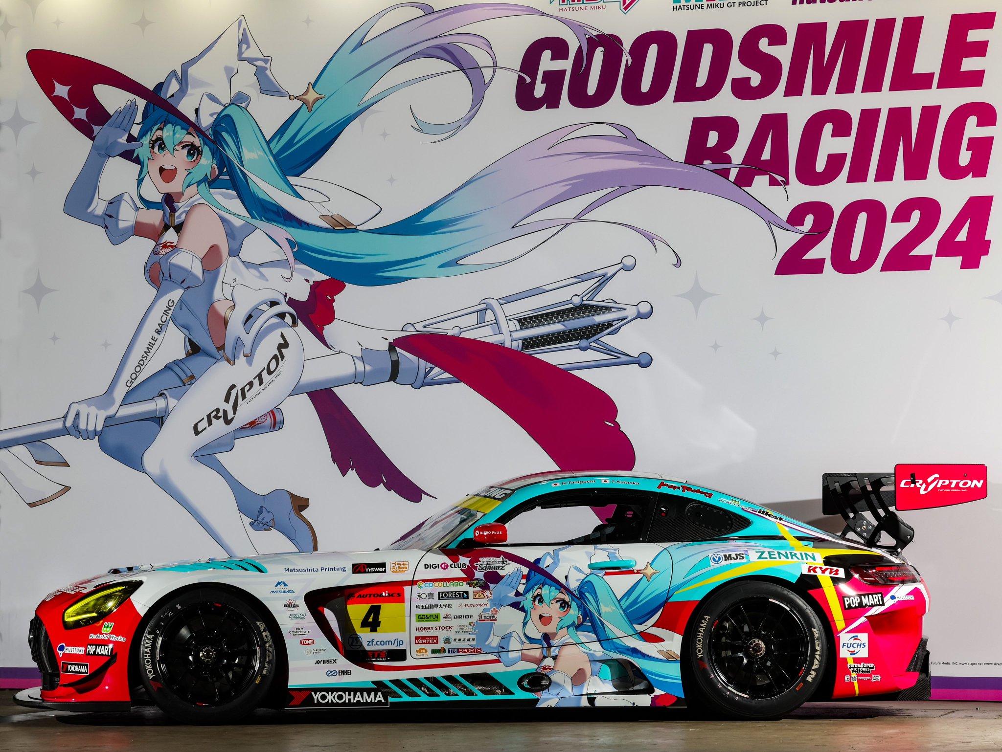グッドスマイル 初音ミクAMG 100レース記念 2019 グッドスマイル 初音ミクAMG 100レース記念 2019 1/18